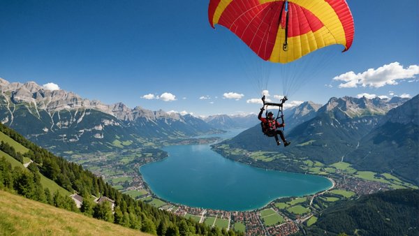 Activités - parapente annecy et ses environs : vol en plein ciel